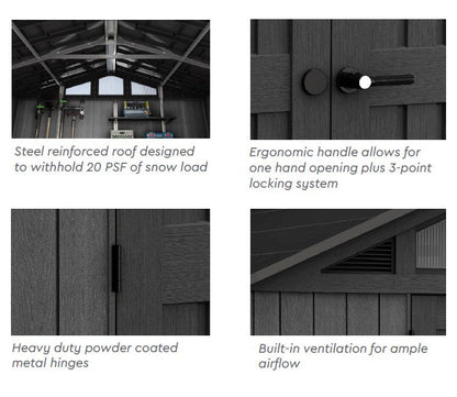 PRE ORDER: OCT. -  Keter Stronghold Shed 10 x 15 (3 x 4.5m)