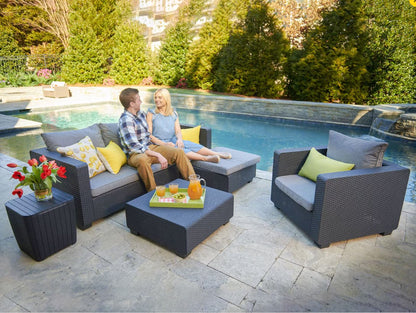Keter Salta 5-Seater Stool Set