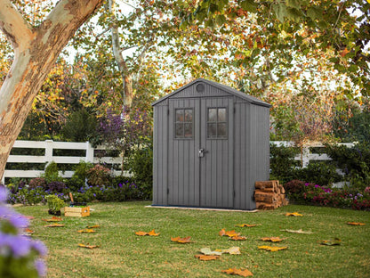 PRE ORDER: SEP. - Keter Darwin 6x4 Garden Shed - Grey (1.9 x 1.2m)