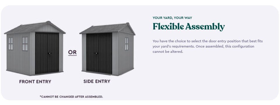 Keter Newton Plus Shed 7.5x7 (2.3 x 2.2m) - mazeproducts
