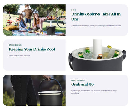 Keter Go Bar - Portable Drinks Cooler