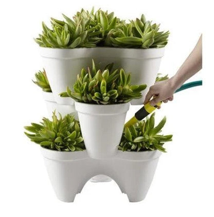 Keter Ivy Planter - White / Green