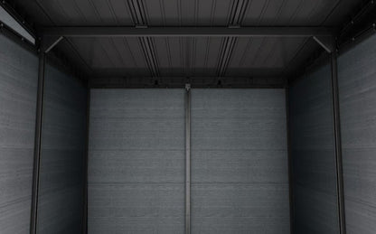 PRE ORDER: OCT. - Keter Signature Pent 9x7 Shed - Stormgrey Look (2.8 x 2.2m)