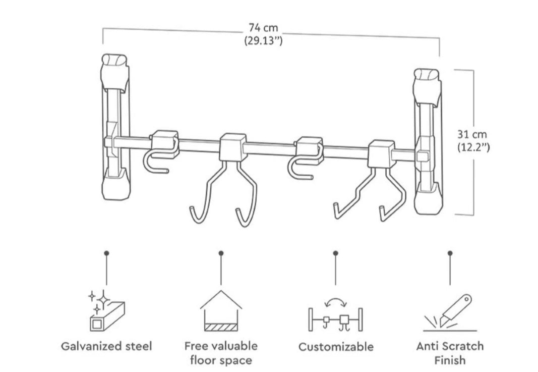 Keter Wall Mount Tool Organizer