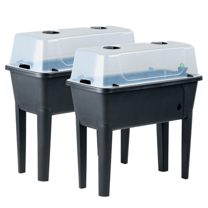 PRE ORDER: DEC. - Self Watering Raised Garden Bed with Cover - Twin Pack - mazeproducts