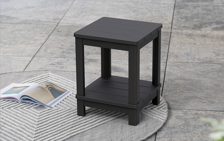 PRE ORDER: NOV. - Keter Troy Adirondack Set with Deluxe Table - Graphite
