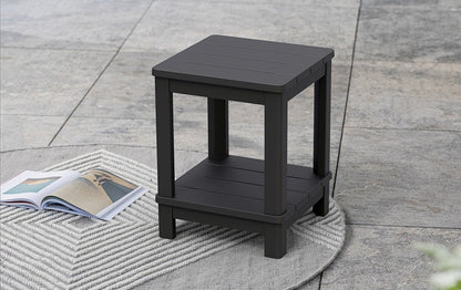 PRE ORDER: NOV. - Keter Troy Adirondack Set with Deluxe Table - Graphite