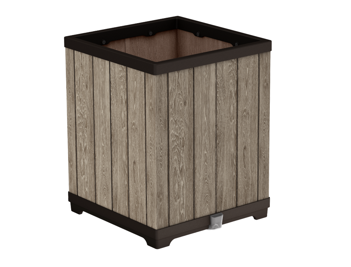Keter Signature Tall Planter- Ashwood Look