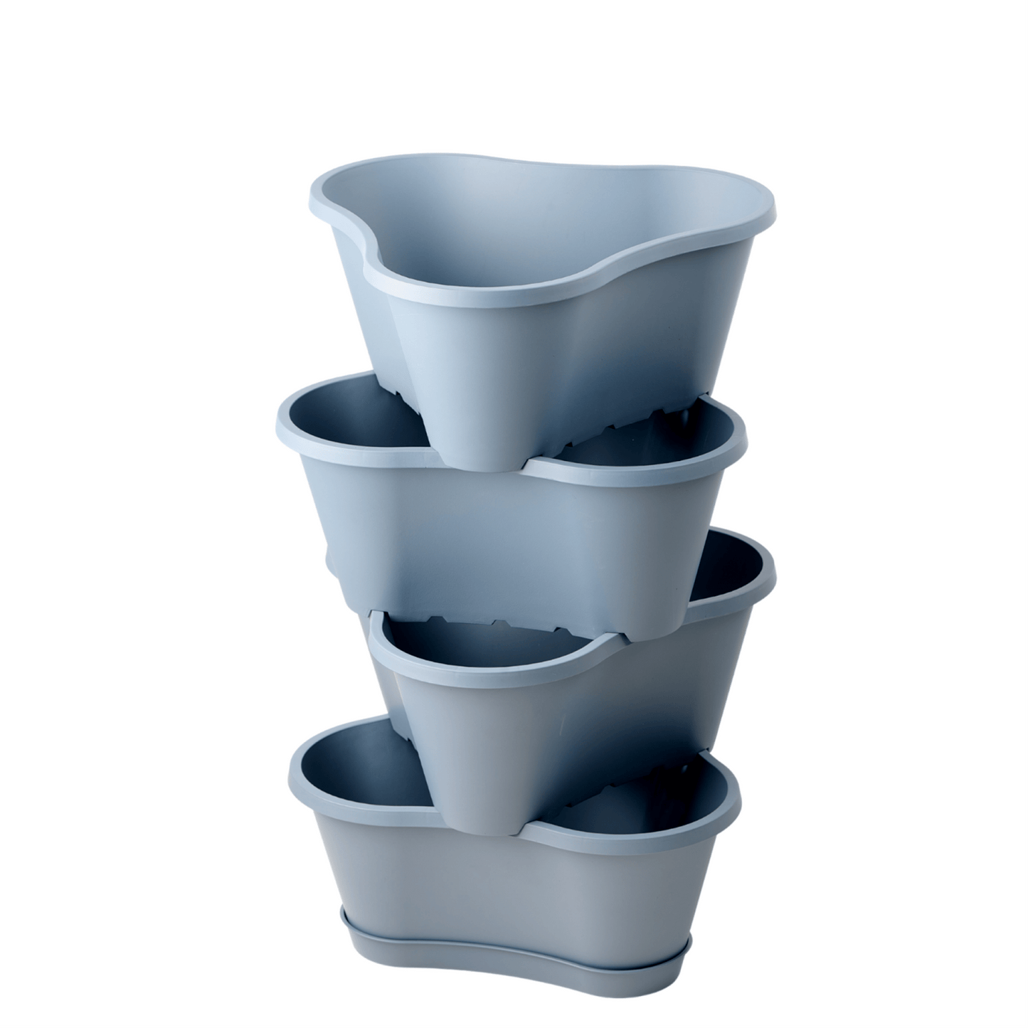PRE ORDER: DEC. - Stackable Planter 4 Pack with Tray - mazeproducts