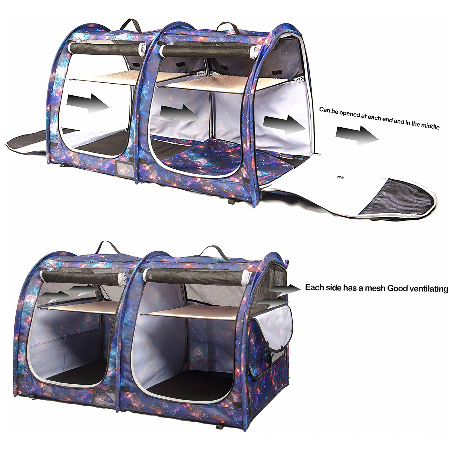 Pop Up House For Small Pets - Starry