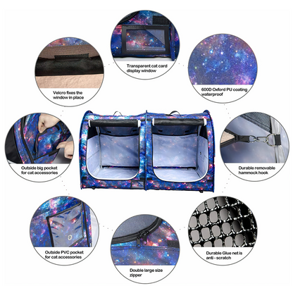 Pop Up House For Small Pets - Starry