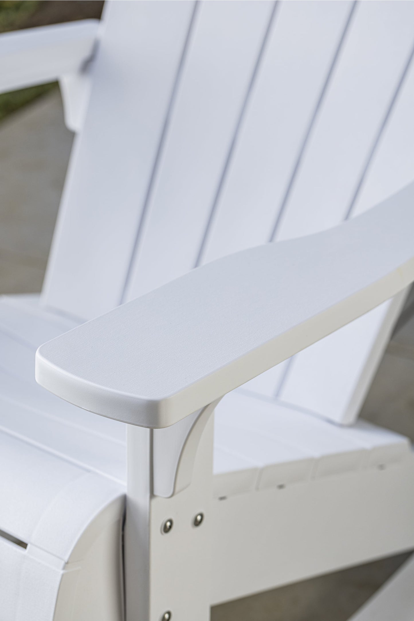 Keter Alpine Rocking Adirondack Chair - White