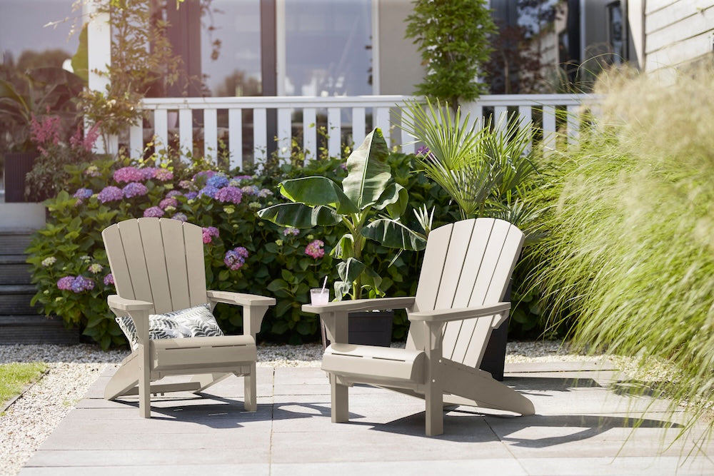 Keter Alpine Adirondack Chair - Silver Sage
