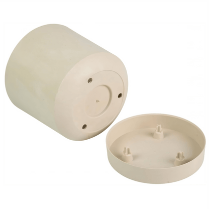 Tubo P Planter - Beton Cream - mazeproducts