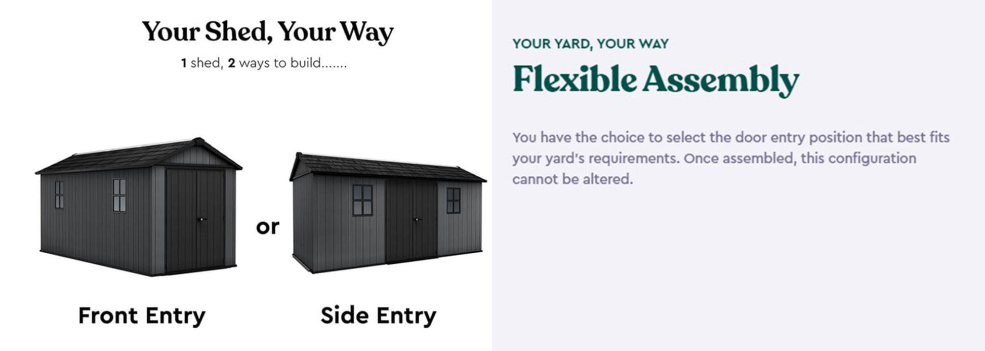 Keter Newton Plus Shed 7.5x15 (2.3 x 4.7m) - mazeproducts