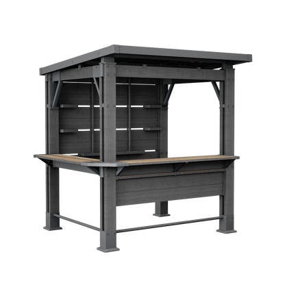 PRE ORDER: SEP. - Keter Bar Gazebo - Grey