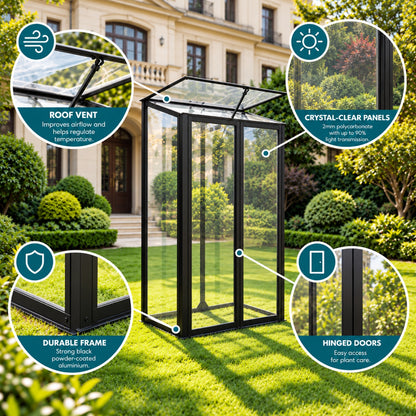 Urban Balcony Greenhouse 1100