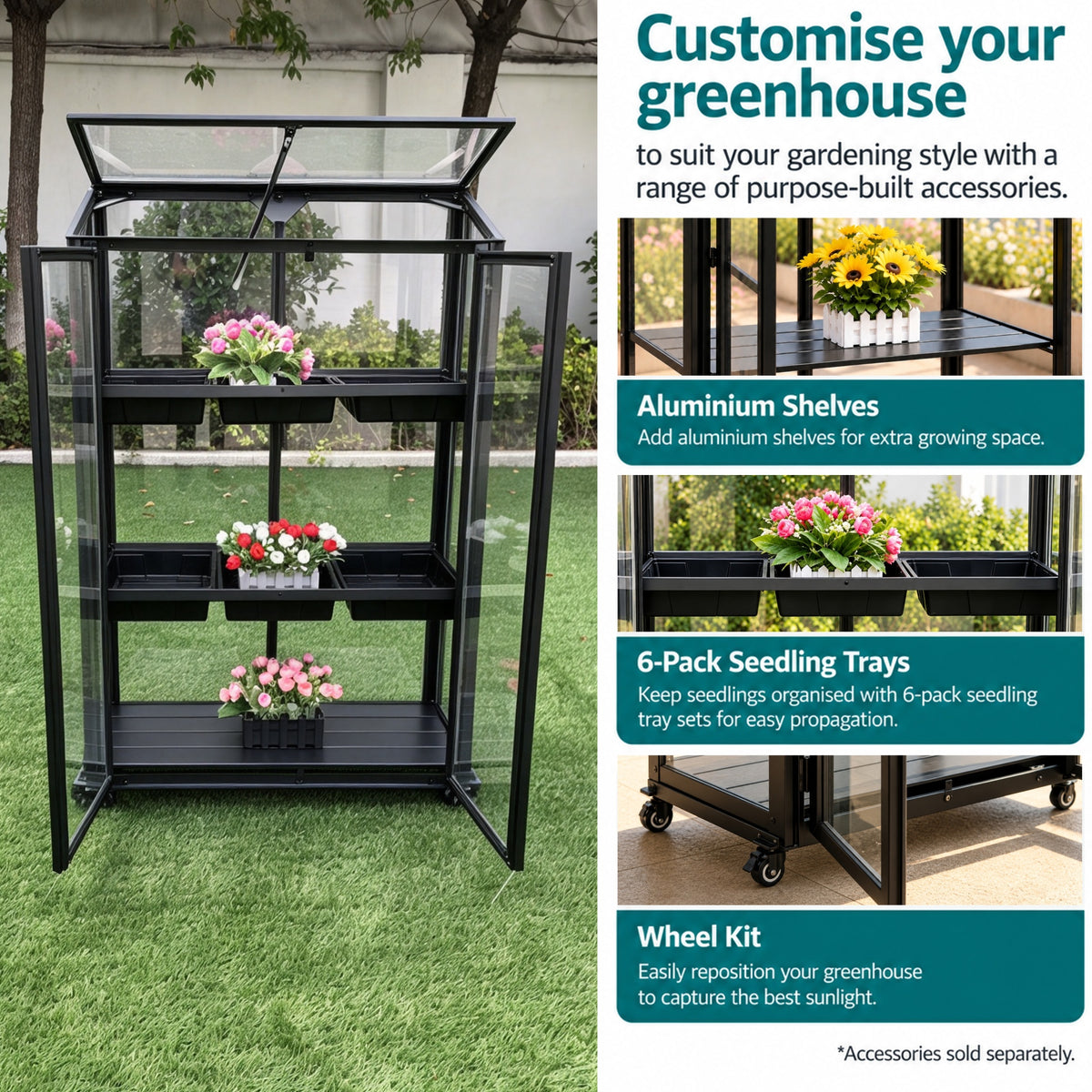 Urban Balcony Greenhouse 1100
