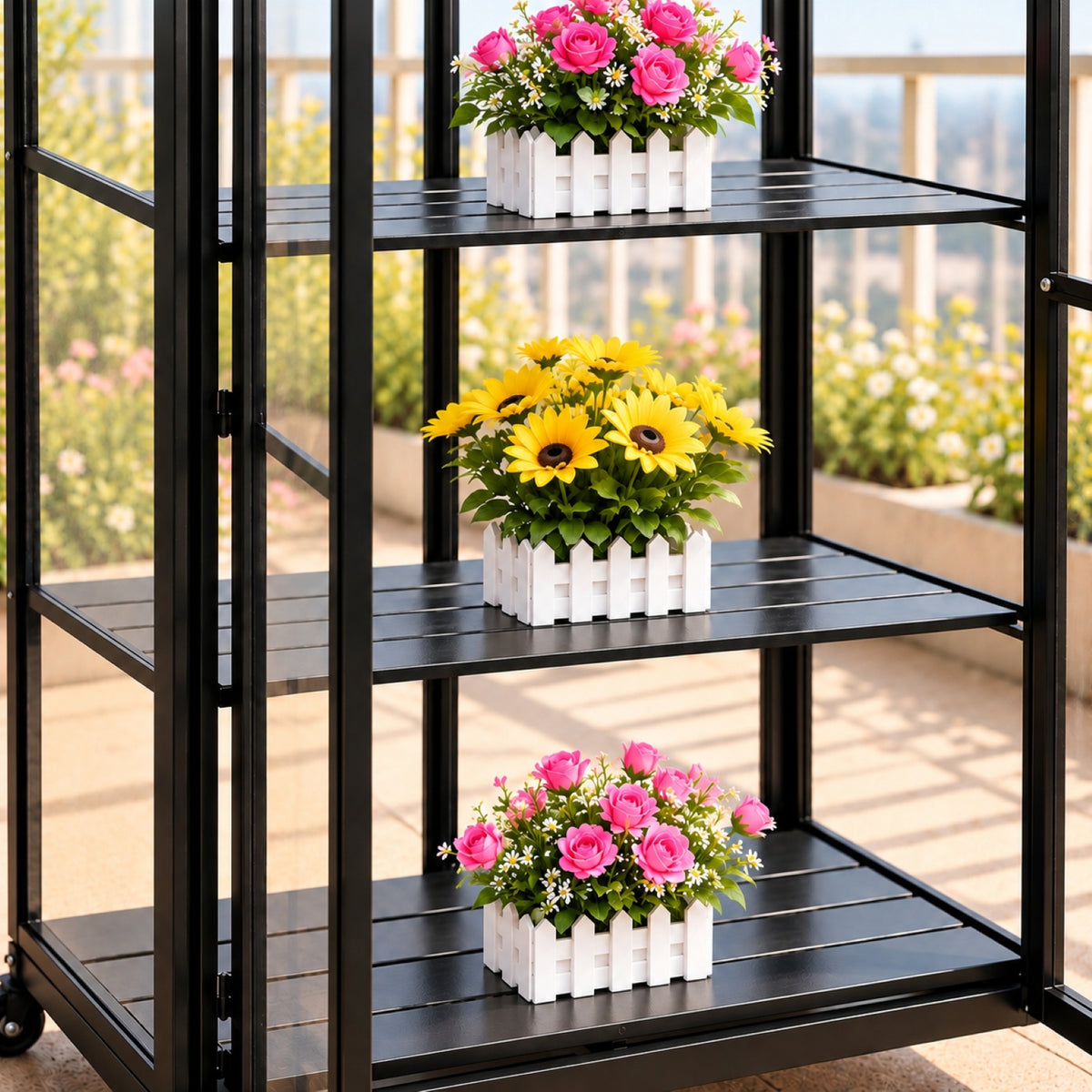Urban Balcony Shelf