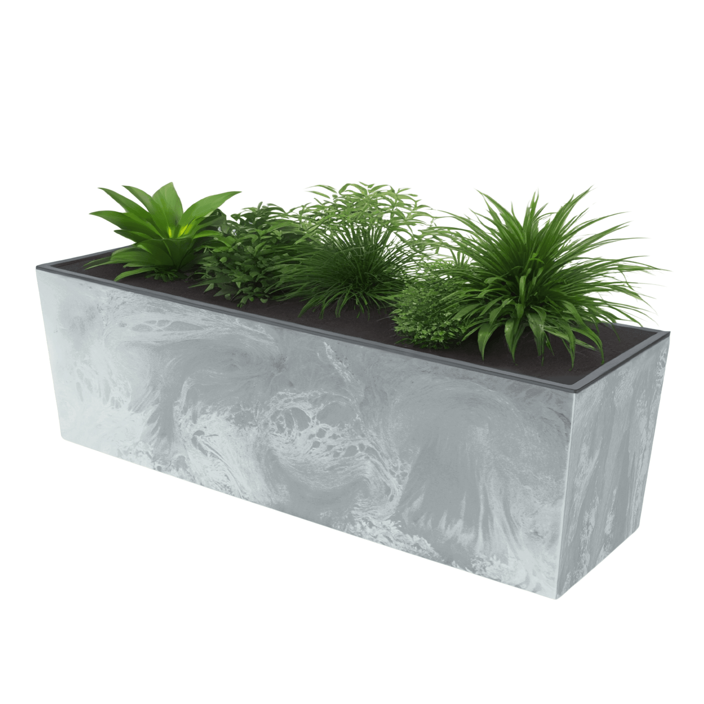 Urbi Case Planter - Beton Concrete - mazeproducts