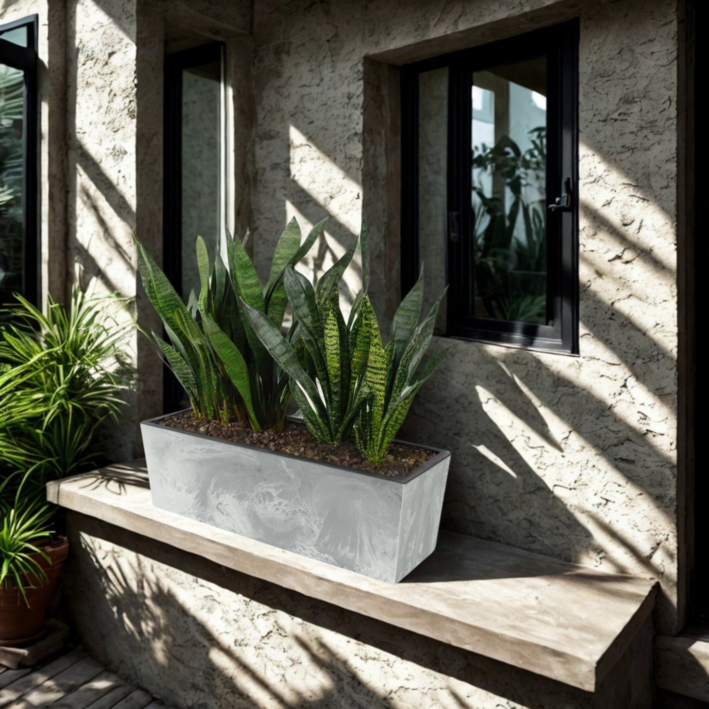 Urbi Case Planter - Beton Concrete - mazeproducts