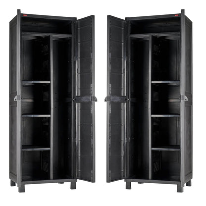 Keter Utility Multi Purpose Cabinet - 2 Pack