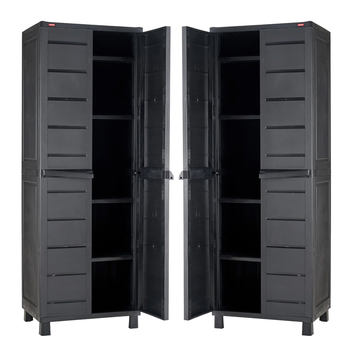 Keter Utility Tall Cabinet - 2 Pack