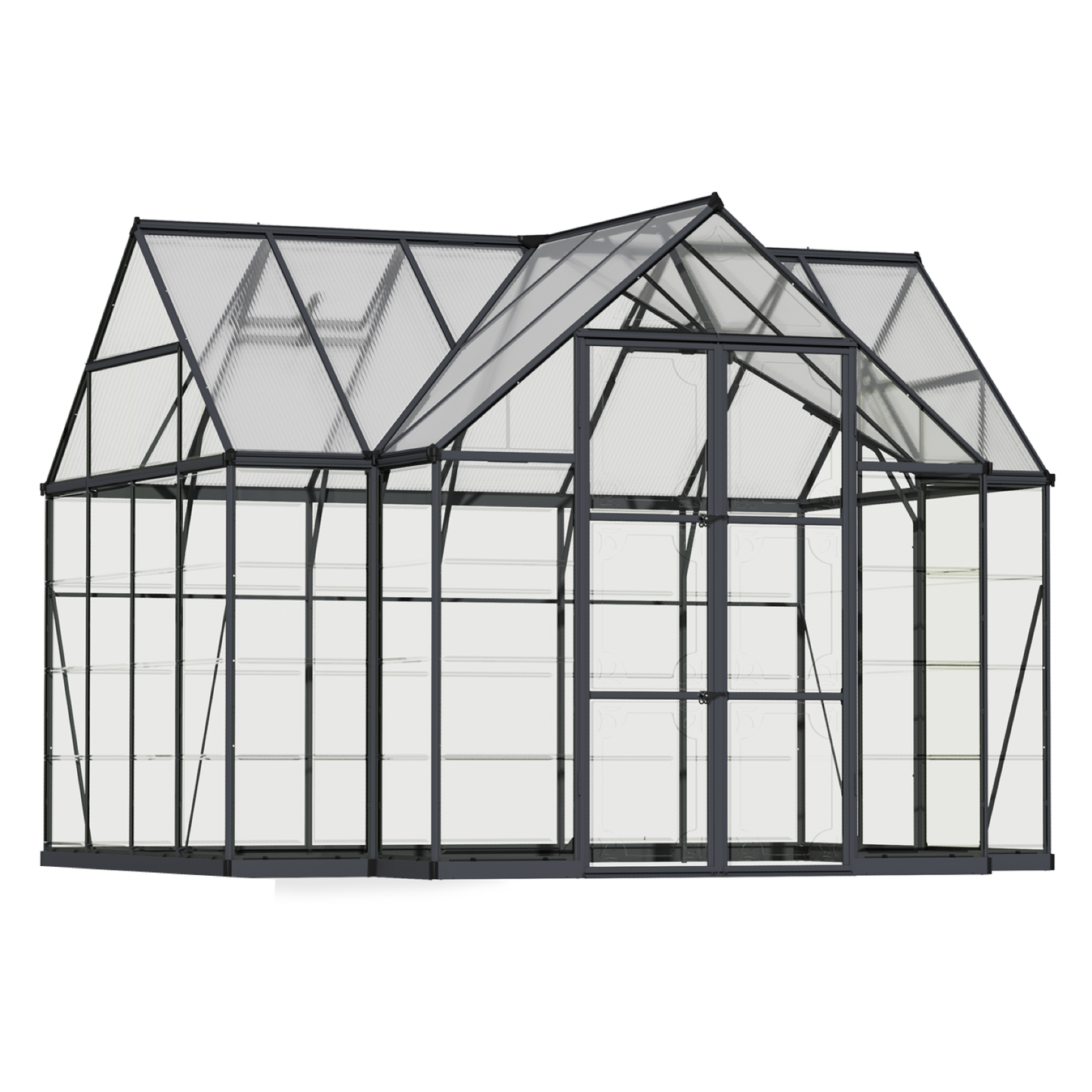 Victory Greenhouse - Grey Frame