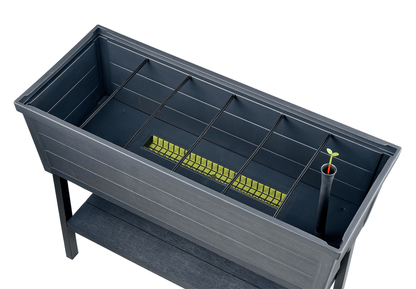 Keter Alfresco Garden Bed - Black - 2 Pack - mazeproducts