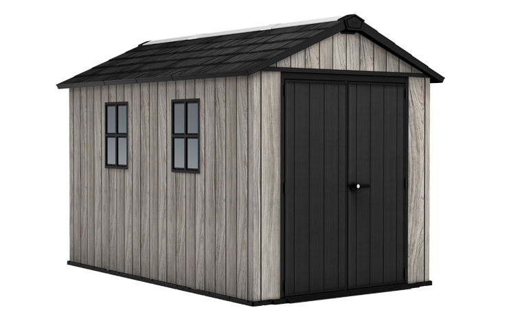PRE ORDER: OCT - Keter Apex Shed 7.5x11 - Stormgrey Look (2.3 x 3.5m)