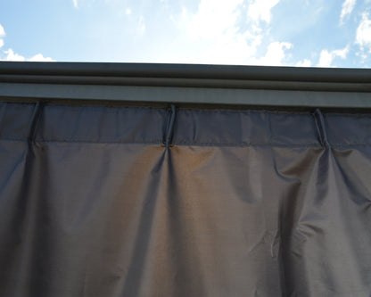 Curtain Set for 3 - 4 m. Garden Gazebo - mazeproducts