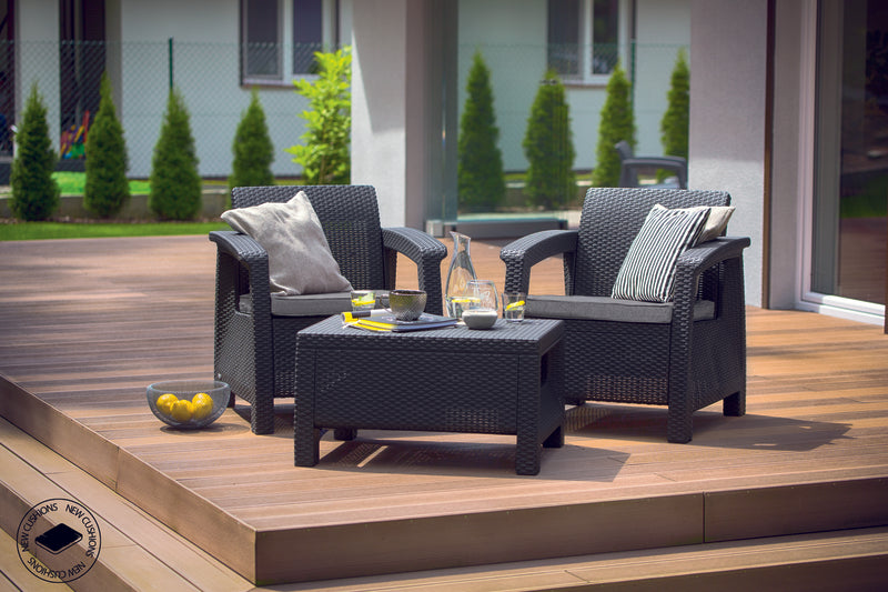 PRE ORDER: OCT. - Keter Corfu Armchair