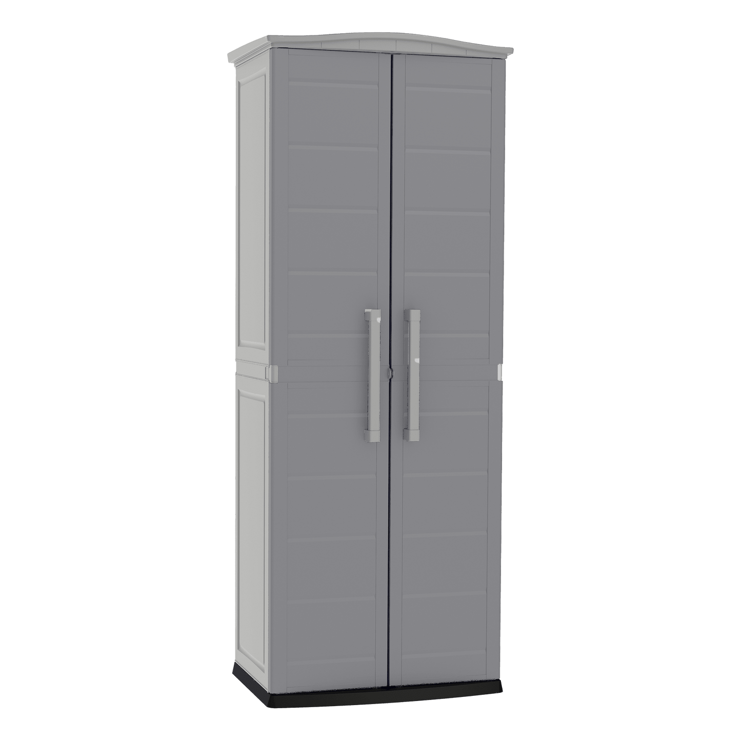 Keter Boston Tall Outdoor Storage Cabinet - Light Grey