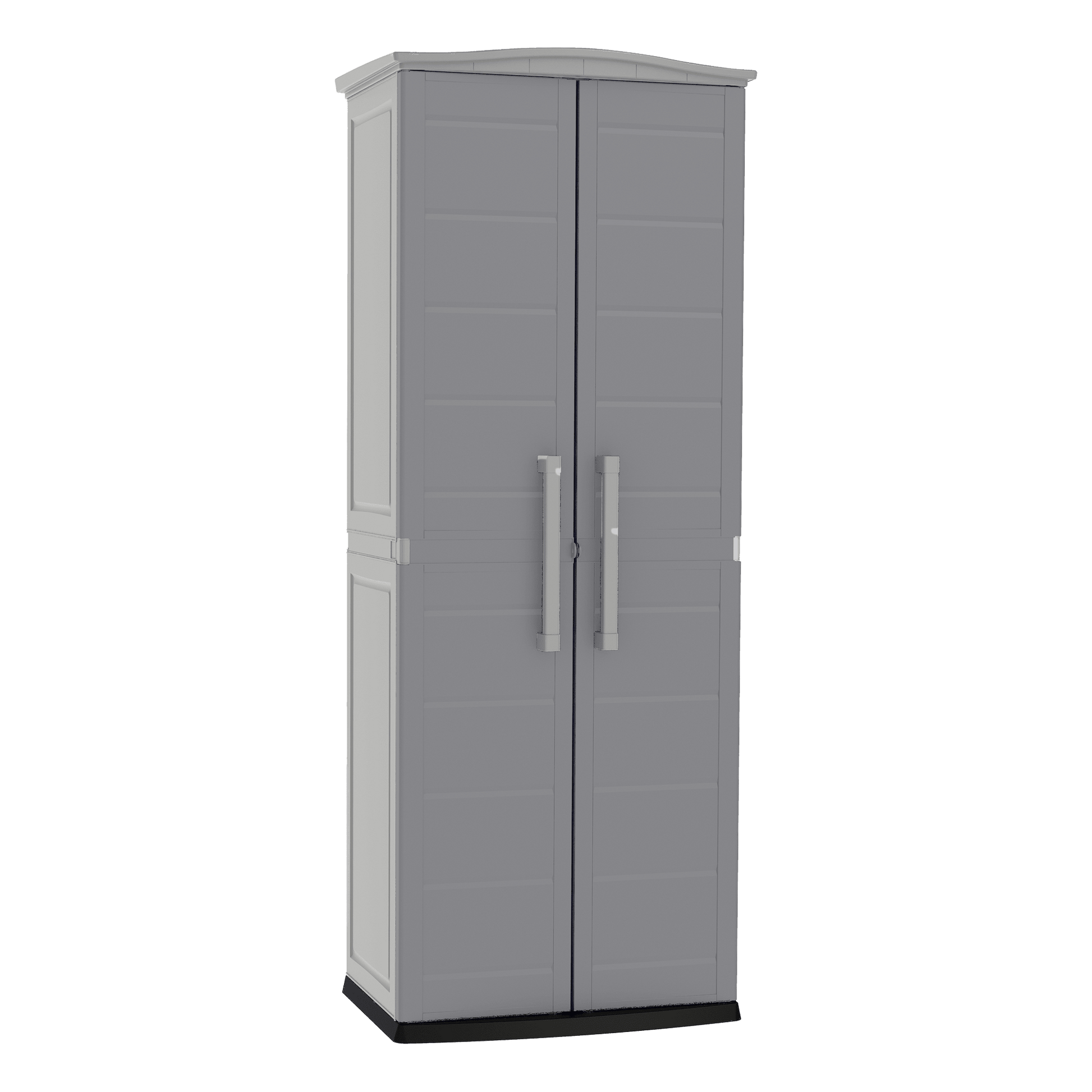 Keter Boston Tall Outdoor Storage Cabinet - Light Grey
