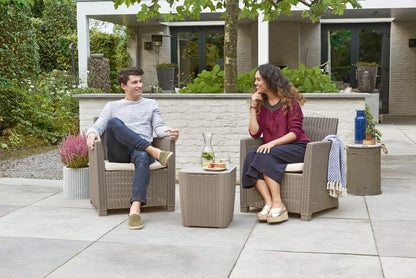 Keter Mia Balcony Set - Cappuccino