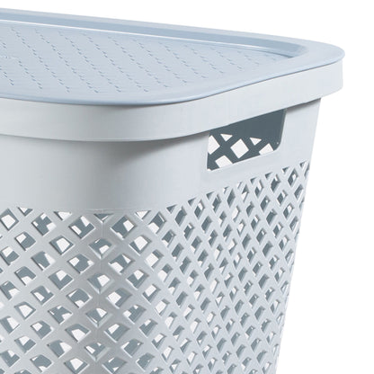 PRE ORDER: OCT. - Curver Pure Laundry Hamper - Blue