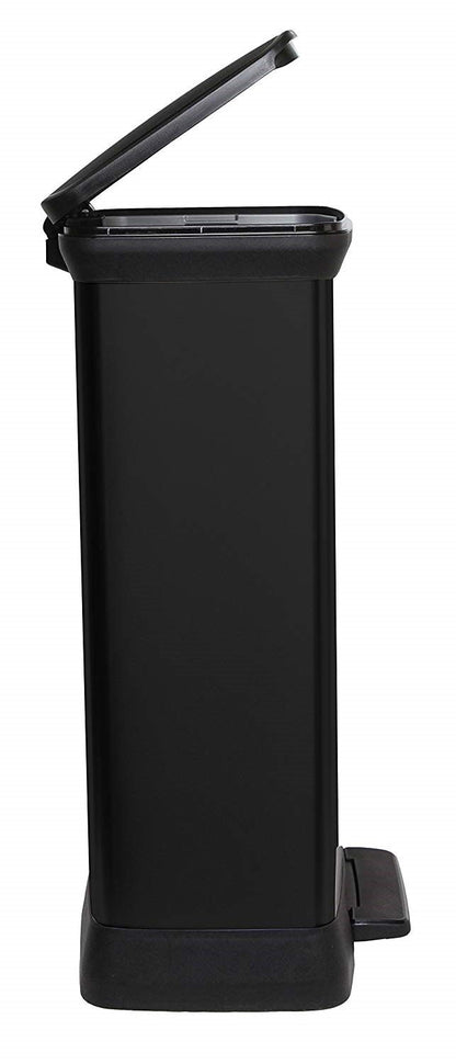 PRE ORDER: OCT. - Curver Deco Pedal Bin - 50L - Black