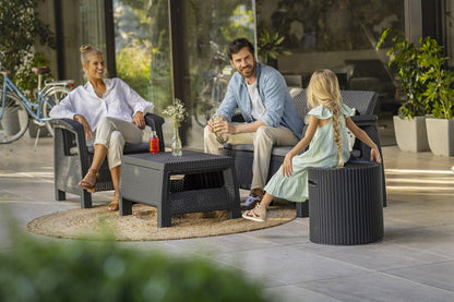 Keter Cool Stool - Graphite