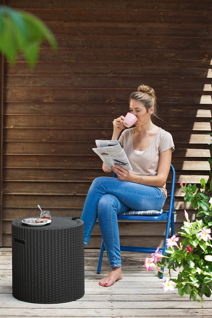 Keter Cool Stool - Graphite