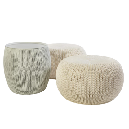 Keter Cozy Urban Balcony Set - White