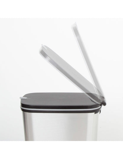 PRE ORDER: OCT. - Curver Chic 10L Pedal Bin - Steel Look