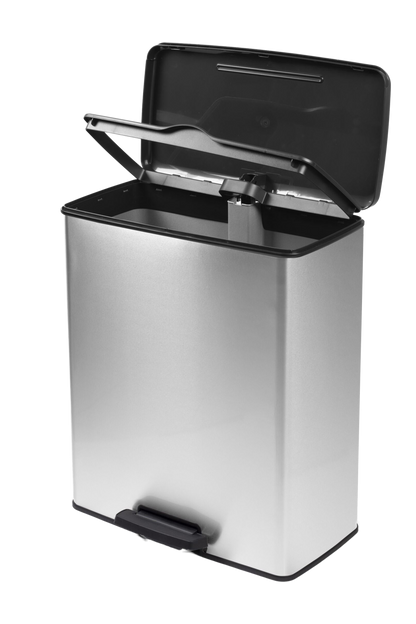 PRE ORDER: OCT. - Curver Deco Pedal Bin - 65L - Steel Look