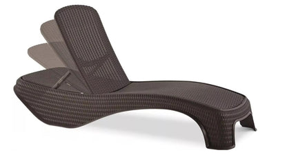 Keter Atlantic Sun Lounger - Brown
