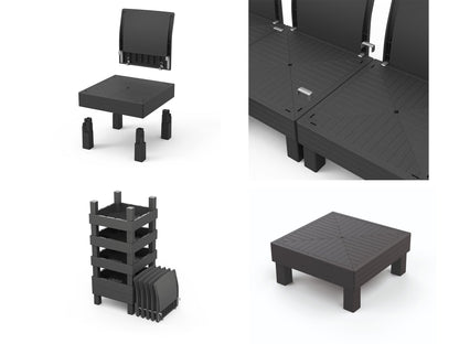 Keter Elements 8 Seater Modular Lounge Set
