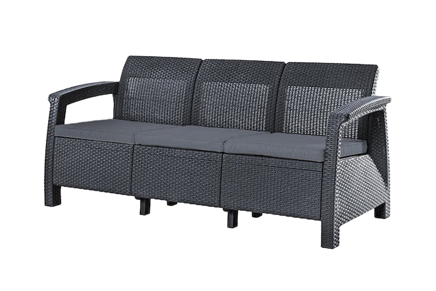 PRE ORDER: OCT. - Keter Corfu 3 Seater Sofa
