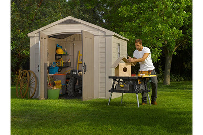 Keter Factor 8 x 11 Garden Shed (2.6 x 3.3m) - mazeproducts