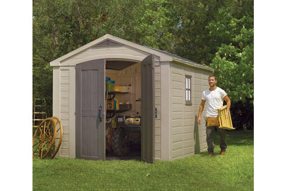 Keter Factor 8 x 11 Garden Shed (2.6 x 3.3m) - mazeproducts