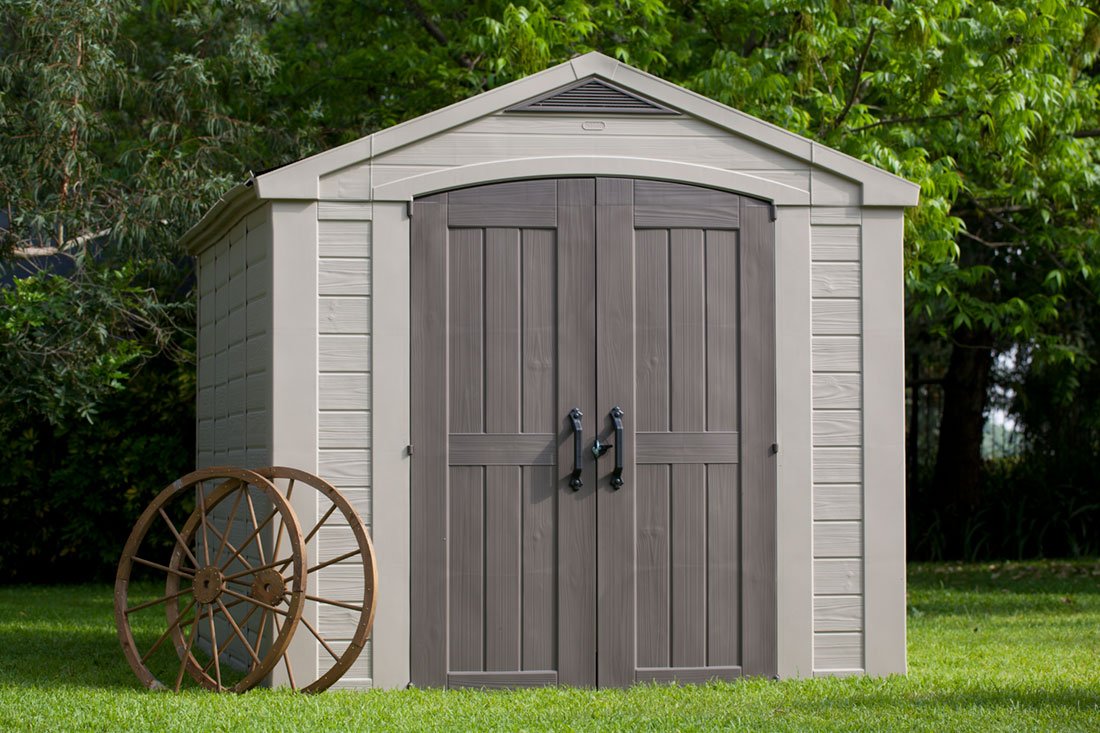 Keter Factor 8 x 11 Garden Shed (2.6 x 3.3m) - mazeproducts