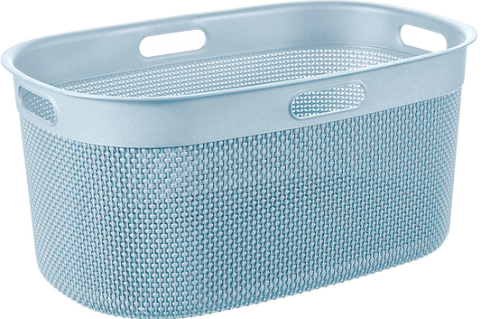 KIS Filo Laundry Basket (45L) - Light Blue