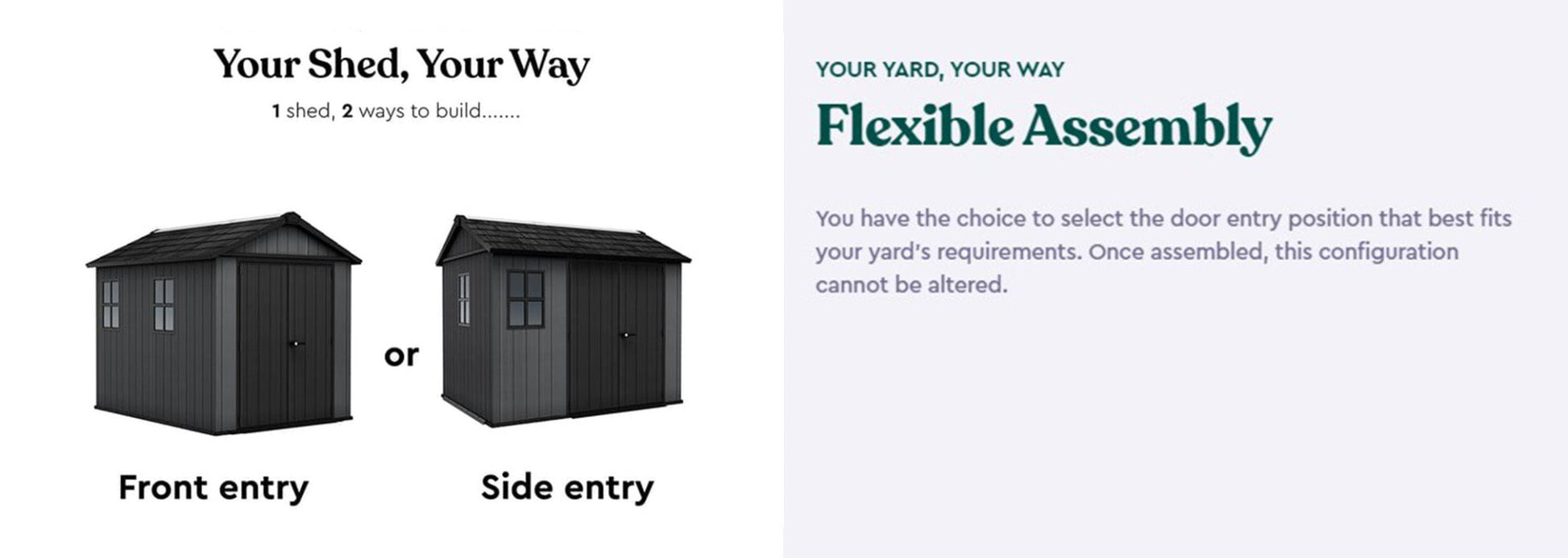 Keter Newton Plus Shed 7.5x9 (2.3 x 2.9m) - mazeproducts